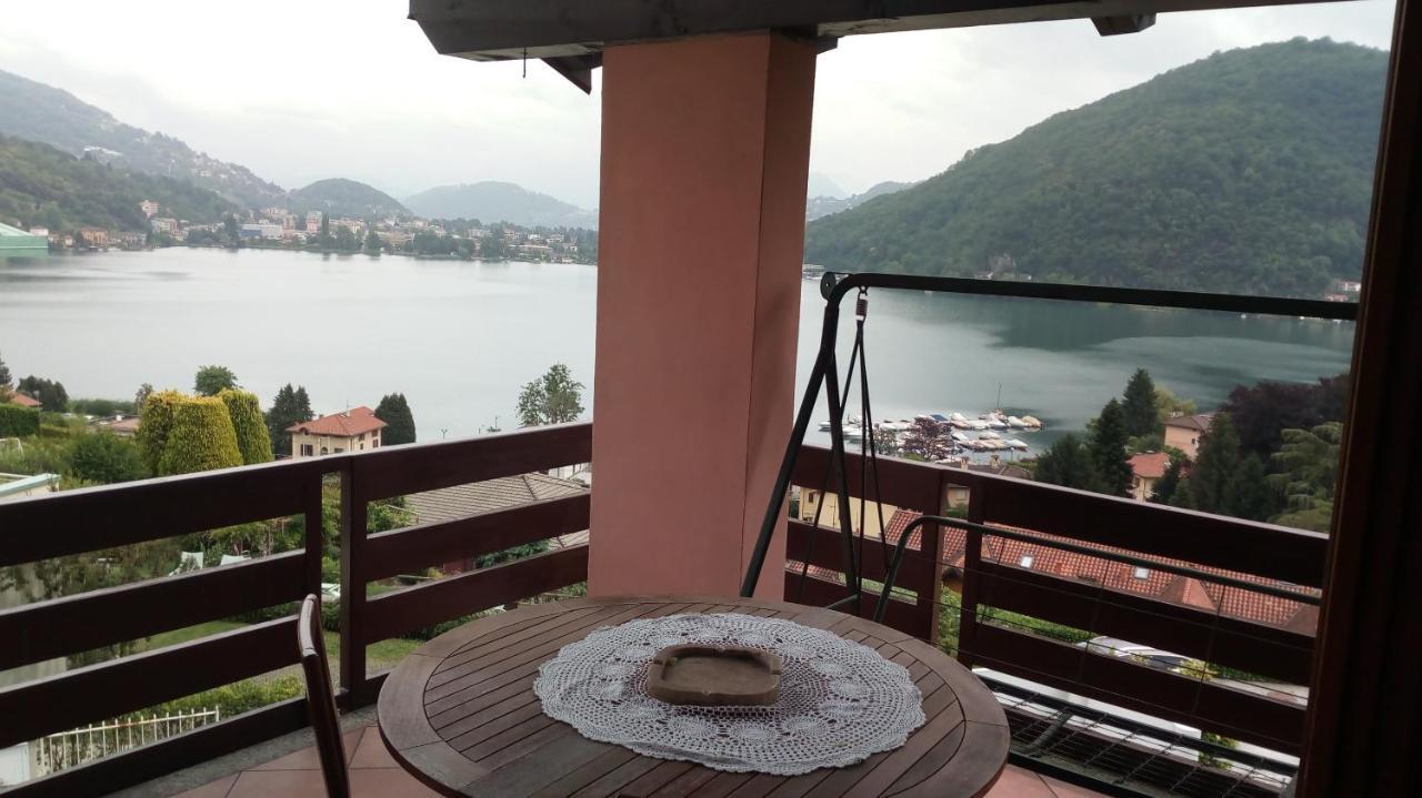 Villa Panoramica Lavena Ponte Tresa Bagian luar foto