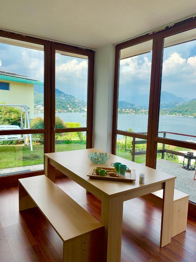 Villa Panoramica Lavena Ponte Tresa Bagian luar foto